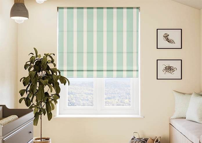 The British Stripe Co. Henry, Brighton No.3 - Roman Blind - Image 3